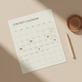 Content Calendar